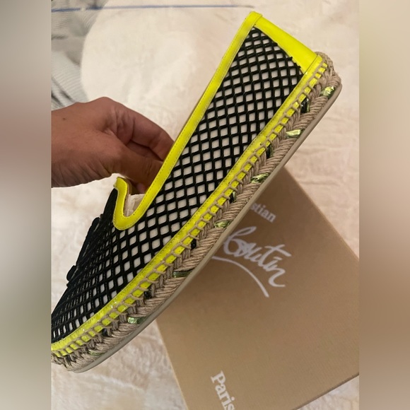 GORGEOUS Louboutin Ivy Espapop Flat Neo resile/patent - AUTHENTIC - Never used - Picture 4 of 4